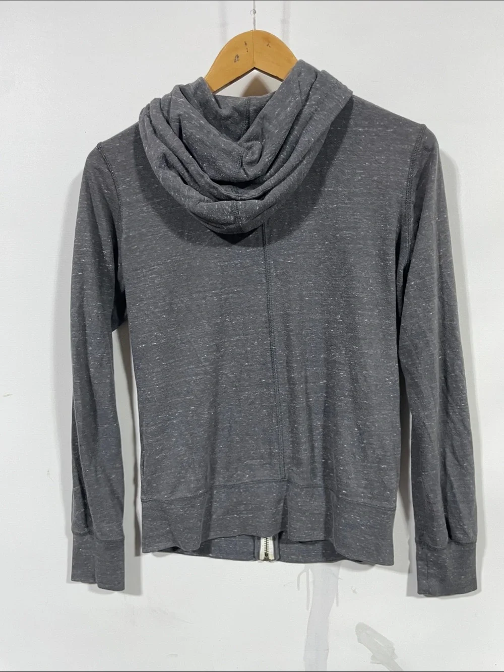 Nike Dark Gray Speckled Full-Zip Hoodie